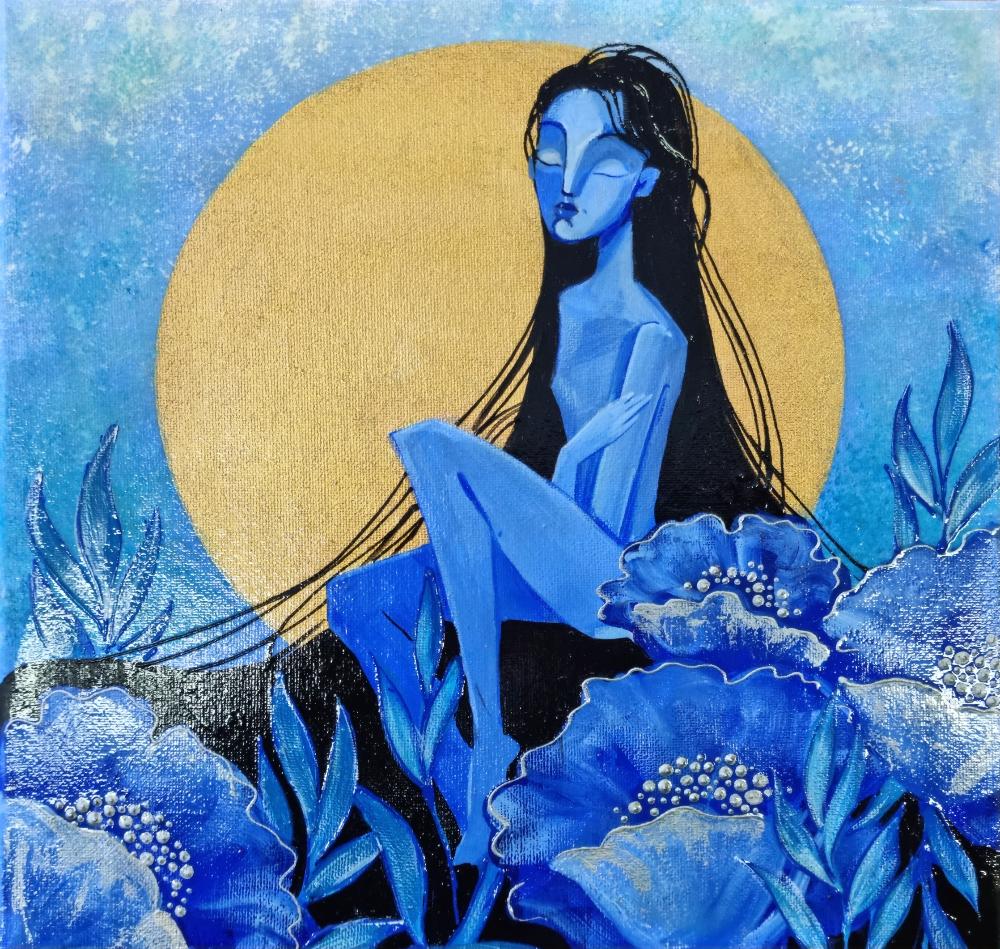 Картина Лунная мелодия от Art Магазина Абрис Клуб