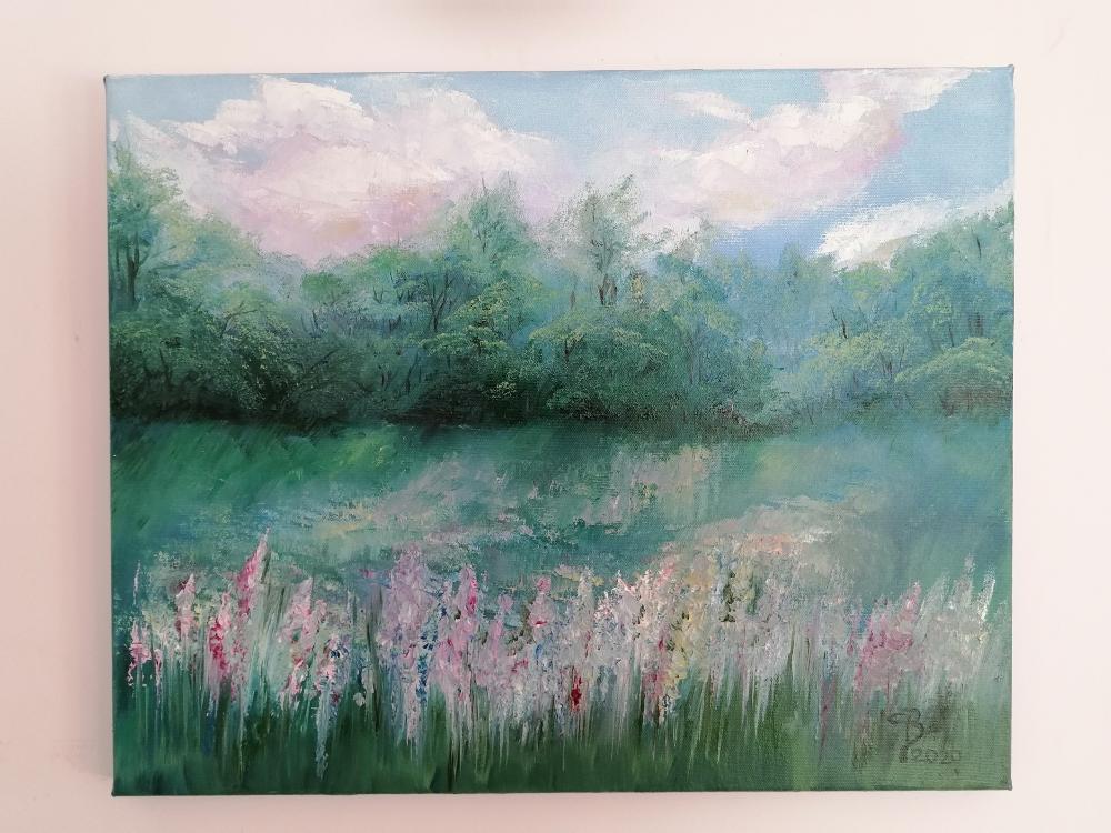 Картина Летний луг от Art Магазина Абрис Клуб