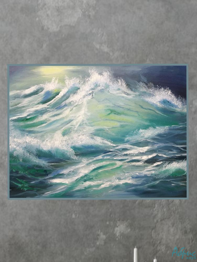 Картина Шторм от Art Магазина Абрис Клуб