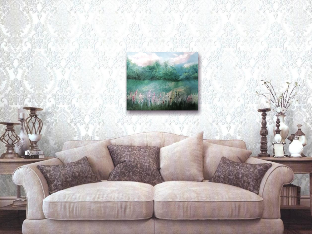 Картина Летний луг от Art Магазина Абрис Клуб