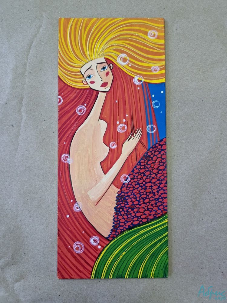 Картина Русалка - рыбьи будни от Art Магазина Абрис Клуб