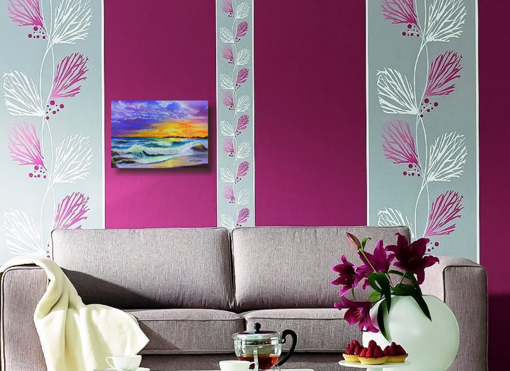 Картина Закат на море от Art Магазина Абрис Клуб