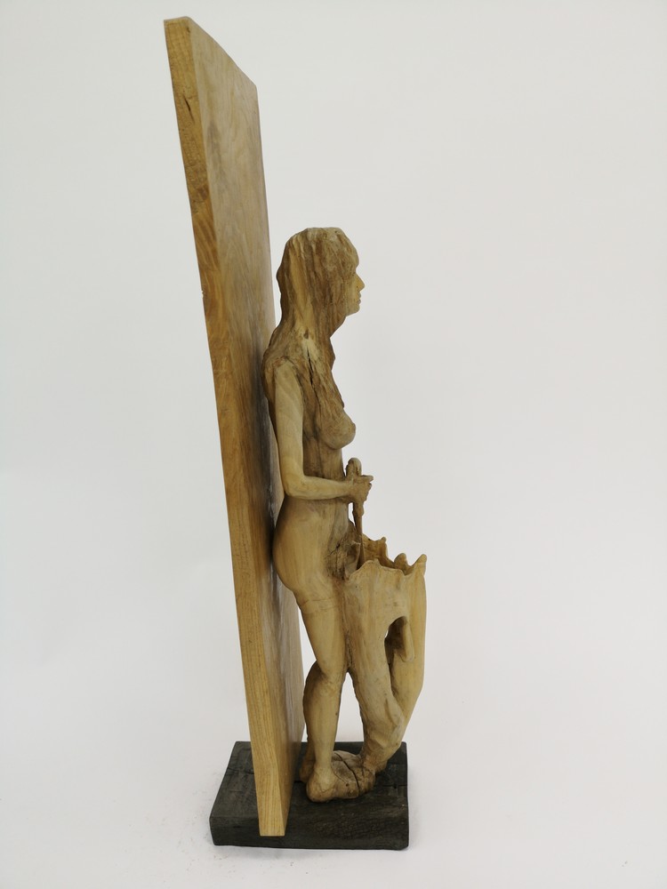 Скульптура Женщина с зонтиком от Art Магазина Абрис Клуб