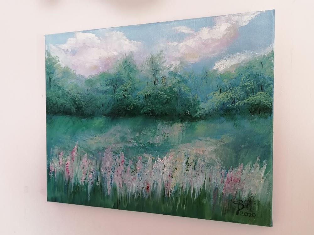 Картина Летний луг от Art Магазина Абрис Клуб