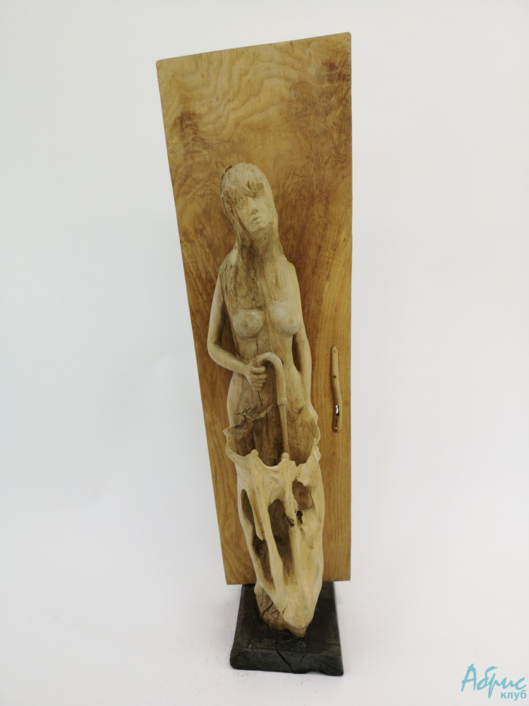 Скульптура Женщина с зонтиком от Art Магазина Абрис Клуб